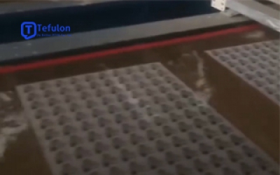 燙畫熱轉(zhuǎn)印機(jī)專用特氟龍網(wǎng)格帶 耐高溫300度、防粘